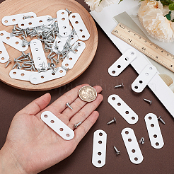 20Pcs Oval Iron Angle Code&nbsp;FIND-GF0009-46B