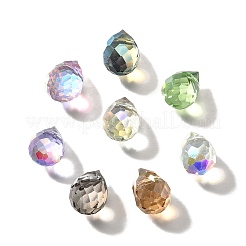 Transparent Glass Pendants&nbsp;GLAA-P070-A