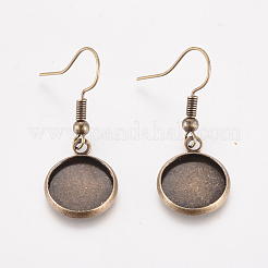 Iron Earring Hooks&nbsp;EJEW-WH0004-07AB