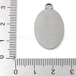 304 Stainless Steel Pendants&nbsp;STAS-L277-03B-P