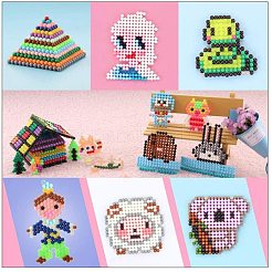 ABC Plastic Pegboards Used for DIY Fuse Beads&nbsp;DIY-PH0019-93