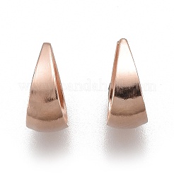 304 Stainless Steel Snap On Bails&nbsp;STAS-P249-06RG