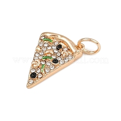 Brass Rhinestone Pendants&nbsp;KK-B145-02G-03