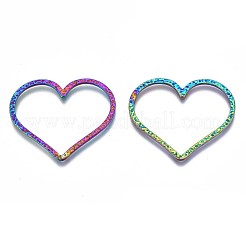 Rainbow Color 201 Stainless Steel Linking Rings&nbsp;STAS-S119-063