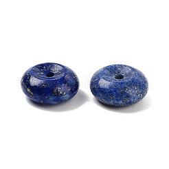 天然石ラピスラズリビーズ  ロンデル  15x7mm  穴：2mm&nbsp;G-A222-01D