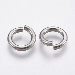 Tarnish Resistant 304 Stainless Steel Open Jump Rings&nbsp;STAS-G174-03P