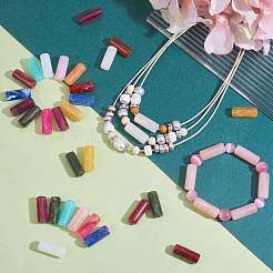 140Pcs 14 Colors Acrylic Beads&nbsp;MACR-SZ0001-78