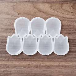 Tulip Shape Food Grade Silicone Lollipop Molds&nbsp;DIY-D069-13