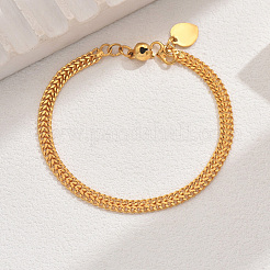 Brass Curb Chain Bracelets for Women&nbsp;ZM6497
