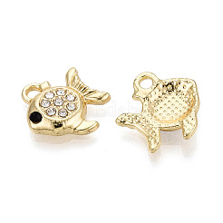Alloy Rhinestone Pendants&nbsp;FIND-N008-17KCG