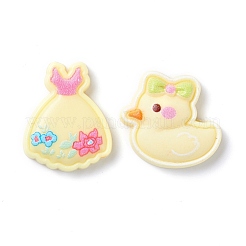 Cute Plastic Cabochons&nbsp;X-CRES-K009-01