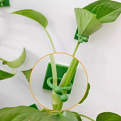 120Pcs 2 Styles Self-Adhesive Plastic Wall Fixture Clips&nbsp;AJEW-CP0009-90