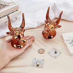 Cattle Head Shaped ABS Guitar Display Stands&nbsp;ODIS-WH0043-121
