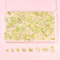 120Pcs 8 Styles Transparent Glass Beads&nbsp;DGLA-FS0001-17