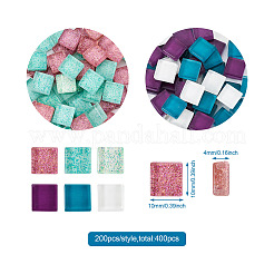 400Pcs 2 Styles Glass Cabochons&nbsp;GGLA-TA0001-09E