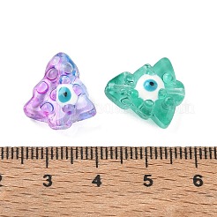 Handmade Evil Eye Lampwork Beads&nbsp;LA-CBAAB97-01B