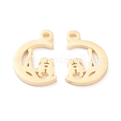 Valentine's Day 304 Stainless Steel Charms&nbsp;STAS-I151-33G