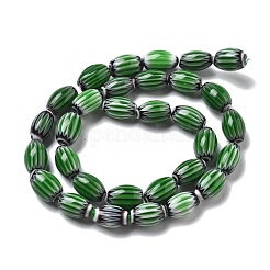 Handmade Millefiori Lampwork Beads Strands&nbsp;LAMP-F035-12A