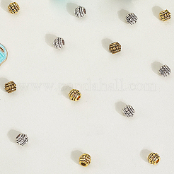 180Pcs 3 Styles Tibetan Alloy Beads&nbsp;TIBE-PA0001-01