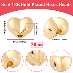 30Pcs Alloy Beads&nbsp;FIND-BBC0005-16A-G
