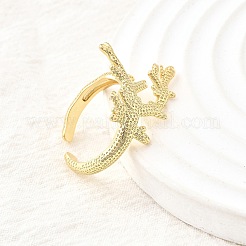 Brass Cuff Rings for Women&nbsp;RJEW-F184-08H-G