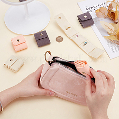 6Pcs 3 Colors PU Leather Jewelry Rolls&nbsp;ABAG-GO0001-30