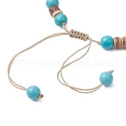 Summer Beach Starfish Turtle Adjustable Anklets&nbsp;AJEW-AN00634-01