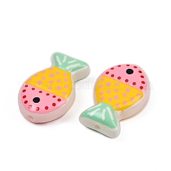 Baking Paint Glass Beads&nbsp;LAMP-F036-02D
