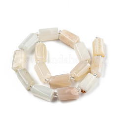 Natural White Moonstone Beads Strands&nbsp;G-N327-06C