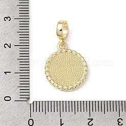 Brass European Style Dangle Charms&nbsp;KK-E799-08G