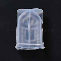 DIY ハロウィーン 墓石キャンドル シリコン像型  肖像彫刻用香り付きキャンドル作り  ホワイト  9.5x6.5x4cm  内径：5.8x2.5のCM&nbsp;DIY-F110-07