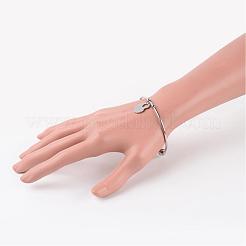Tarnish Resistant 304 Stainless Steel Cuff Bangles&nbsp;BJEW-JB02389-04