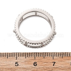 Original Design 925 Sterling Silver Loop Ring Settings&nbsp;FIND-Z078-01P