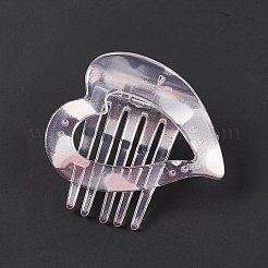 Heart Plastic Claw Hair Clips&nbsp;PHAR-F015-02B