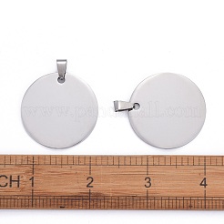 Tarnish Resistant 304 Stainless Steel Pendants&nbsp;STAS-I140-16S