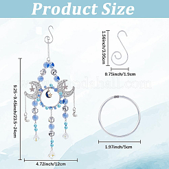 DIY Sun Moon Hanging Suncatcher Making Kits&nbsp;DIY-SC0031-19