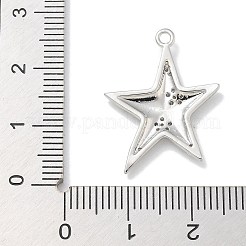 Rack Plating Brass Micro Pave Cubic Zirconia Pendants&nbsp;KK-L224-015P