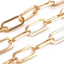 304 Stainless Steel Paperclip Chains&nbsp;CHS-L022-05G