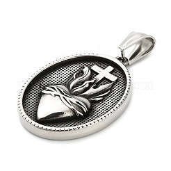 316 Surgical Stainless Steel Pendants&nbsp;STAS-A123-08AS