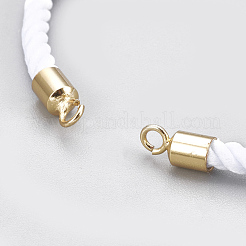 Cotton Cord Bracelet Making&nbsp;KK-F758-03L-G