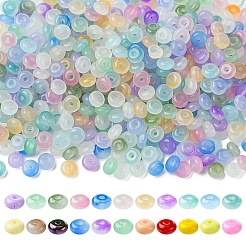 100G Imitation Jade Glass Beads&nbsp;DGLA-YW0001-53A