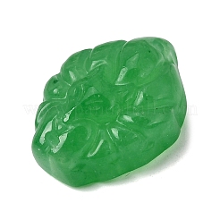 Dyed Natural White Jade Carved Nine Tailed Fox Links Connector Charms&nbsp;G-D105-01A