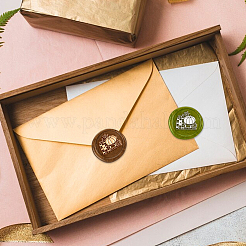 Autumn Theme DIY Scrapbooking Wax Seal Stamp with Wooden Handle&nbsp;AJEW-WH0208-1246