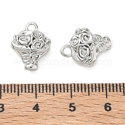 Valentine's Day Brass Charms&nbsp;KK-K351-74P