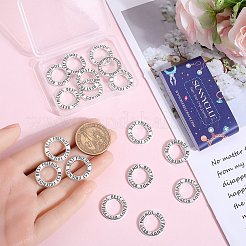 20Pcs Tibetan Style Alloy Linking Rings&nbsp;TIBE-SC0001-96