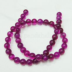 Natural Agate Strands&nbsp;G-Q402-8mm-M