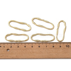 合金フレームコネクター  オーバル  ライトゴールド  34.5x13x2.5mm  内径：30.5x8mm&nbsp;PALLOY-S121-217