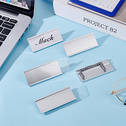 Aluminium Alloy Name Plate Holder&nbsp;FIND-WH0176-26P