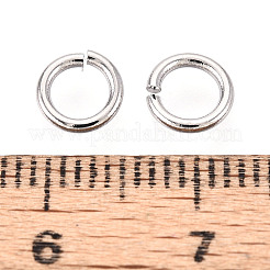 Brass Open Jump Rings&nbsp;X-KK-T014-126P-01