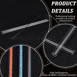 Acrylic Transparent Pipe&nbsp;AJEW-WH0473-82A
